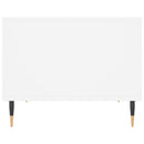 vidaXL fehér szerelt fa dohányzóasztal 60x50x40 cm