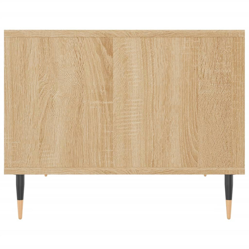 vidaXL sonoma tölgy színű szerelt fa dohányzóasztal 60x50x40 cm