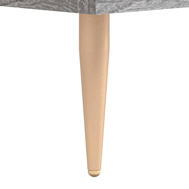 vidaXL szürke sonoma színű szerelt fa cipőpolc 102 x 35 x 55 cm