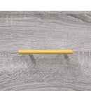 vidaXL szürke sonoma színű szerelt fa cipőpolc 102 x 35 x 55 cm