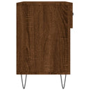 vidaXL barna tölgy színű szerelt fa cipőpolc 102x35x55 cm