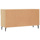 vidaXL sonoma tölgy színű szerelt fa cipőpolc 102x35x55 cm