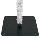 vidaXL műkarácsonyfa hóval 210 cm