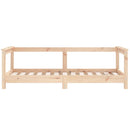 vidaXL tömör fenyőfa gyerekágykeret 70 x 140 cm