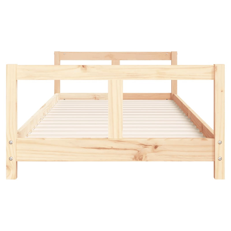 vidaXL tömör fenyőfa gyerekágykeret 80 x 200 cm