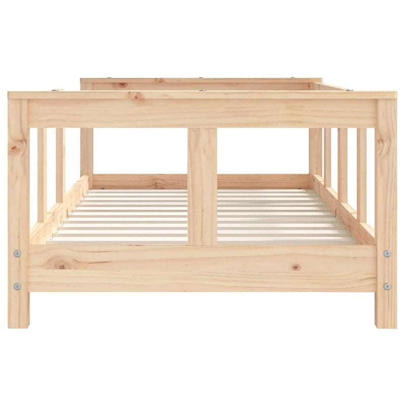 vidaXL tömör fenyőfa gyerekágykeret 70 x 140 cm