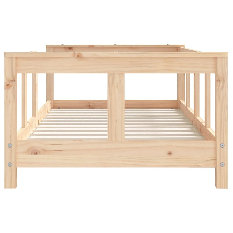 vidaXL tömör fenyőfa gyerekágykeret 70 x 140 cm