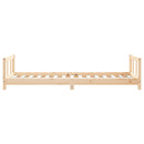 vidaXL tömör fenyőfa gyerekágykeret 90 x 190 cm