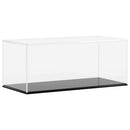 vidaXL átlátszó akril bemutatódoboz 34x16x14 cm