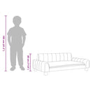 vidaXL tópszínű gyerek szövetkanapé 90 x 53 x 30 cm