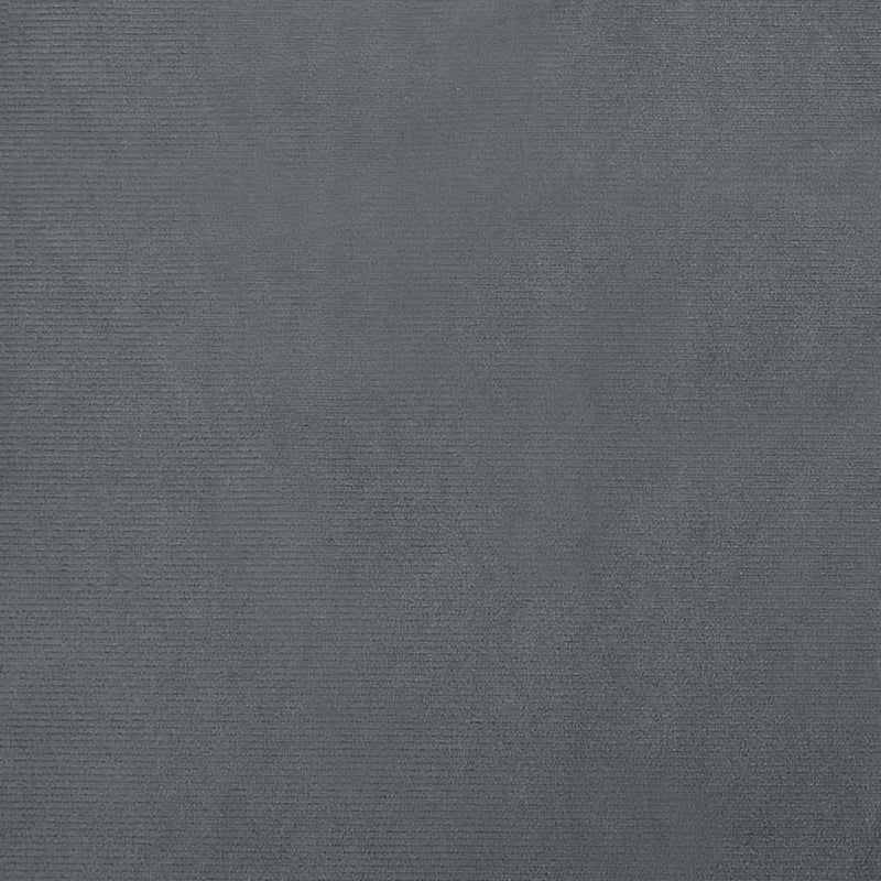 vidaXL sötétszürke bársony gyerekkanapé 90 x 45 x 30 cm