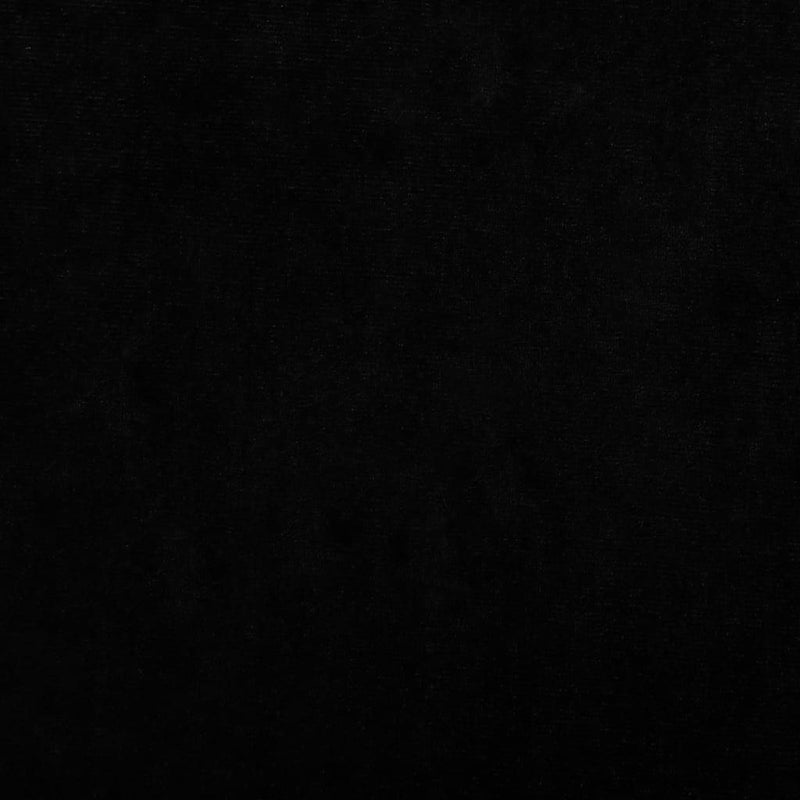 vidaXL fekete bársony gyerekkanapé 80 x 45 x 30 cm