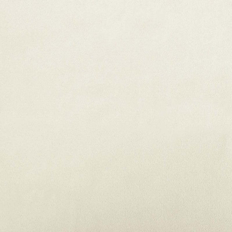 vidaXL krémszínű bársony gyerekkanapé 70 x 45 x 26,5 cm