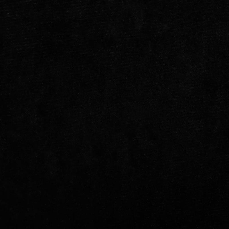vidaXL fekete gyerek bársonykanapé 70 x 40 x 24 cm