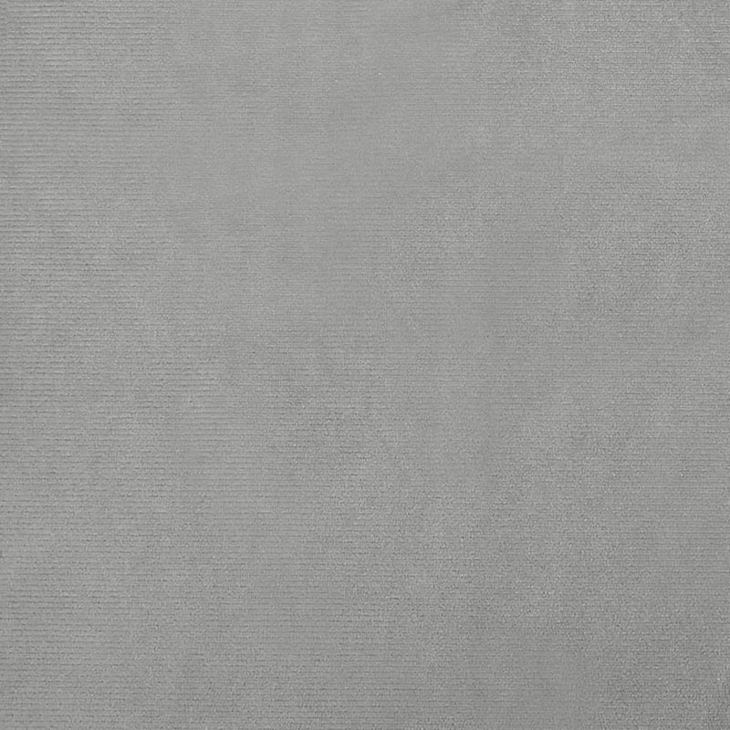 vidaXL világosszürke gyerek bársonykanapé lábtartóval 100x50x30 cm