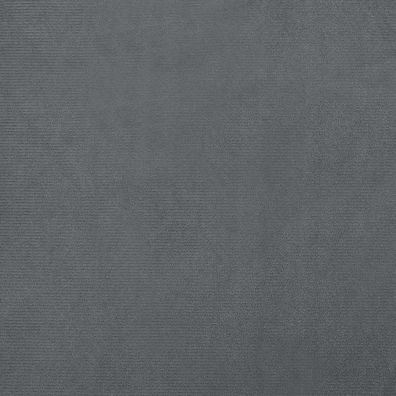 vidaXL sötétszürke gyerek bársonykanapé lábzsámollyal 100x50x30 cm