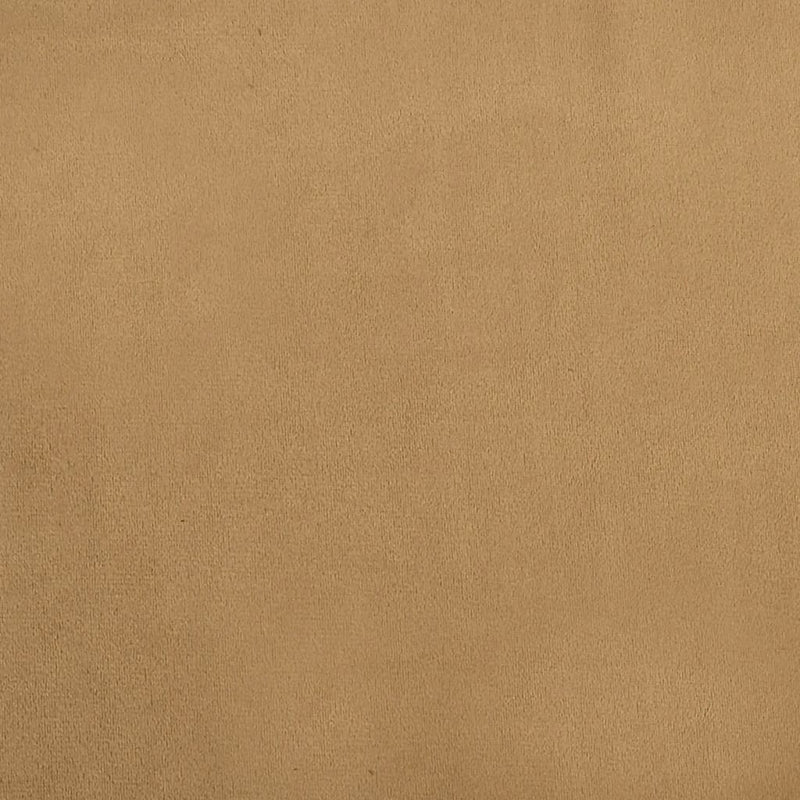 vidaXL barna gyerek bársonykanapé lábzsámollyal 100x50x30 cm