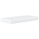 vidaXL sötétzöld bársony heverő matraccal 100 x 200 cm