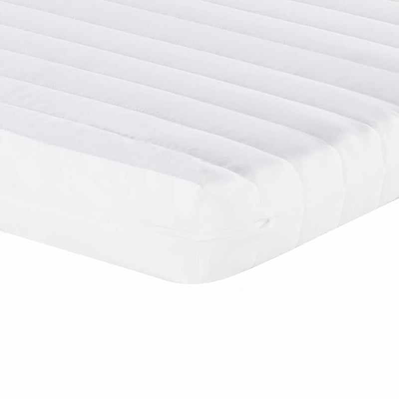vidaXL világosszürke kihúzható bársony heverő matraccal 100 x 200 cm