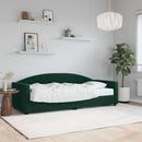 vidaXL zöld bársony heverő matraccal 90 x 200 cm