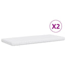 vidaXL rózsaszín kihúzható bársony heverő fiókkal 100 x 200 cm