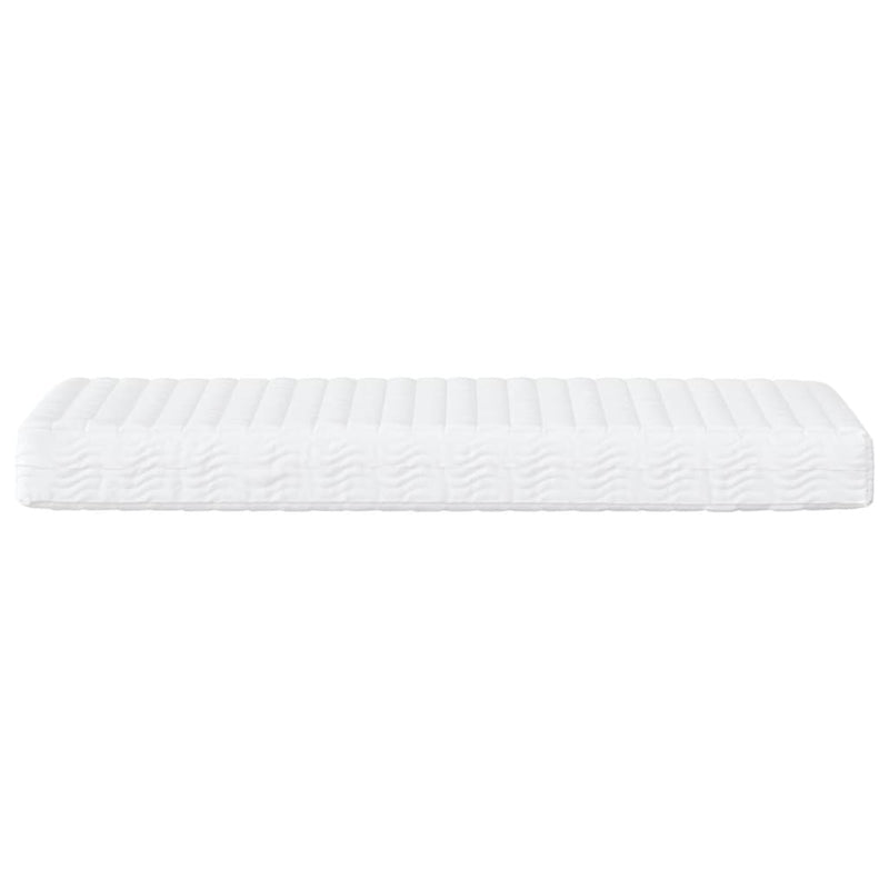 vidaXL tópszínű szövet kanapéágy matraccal 80 x 200 cm