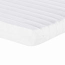 vidaXL sötétszürke kihúzható szövet heverő matracokkal 80 x 200 cm