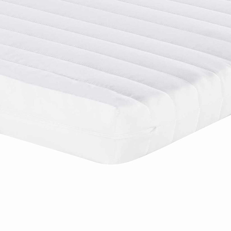 vidaXL sötétszürke kihúzható szövet heverő matracokkal 80 x 200 cm