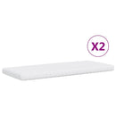 vidaXL rózsaszín kihúzható bársony heverő matraccal 100 x 200 cm