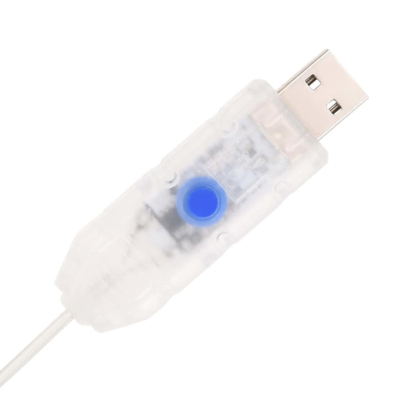 vidaXL könnyen felállítható műkarácsonyfa 50 db LED fénnyel 120 cm