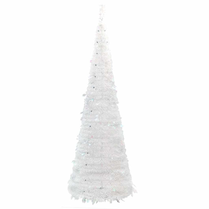 vidaXL könnyen felállítható műkarácsonyfa 200 db LED fénnyel 210 cm