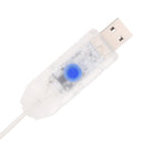 vidaXL könnyen felállítható műkarácsonyfa hóval 50 LED-del 120 cm