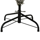 vidaXL csuklópántos műkarácsonyfa hóval 300 cm