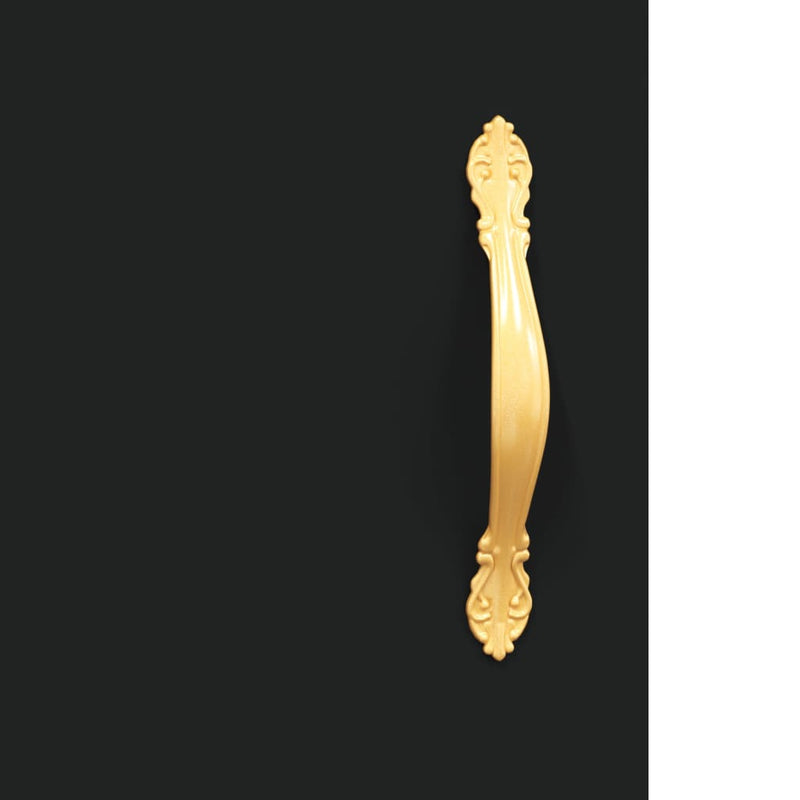 vidaXL 2 db fekete szerelt fa falra szerelhető szekrény