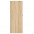 vidaXL 2 db sonoma tölgy színű szerelt fa falra szerelhető szekrény