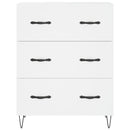 vidaXL fehér szerelt fa magasszekrény 69,5 x 34 x 180 cm