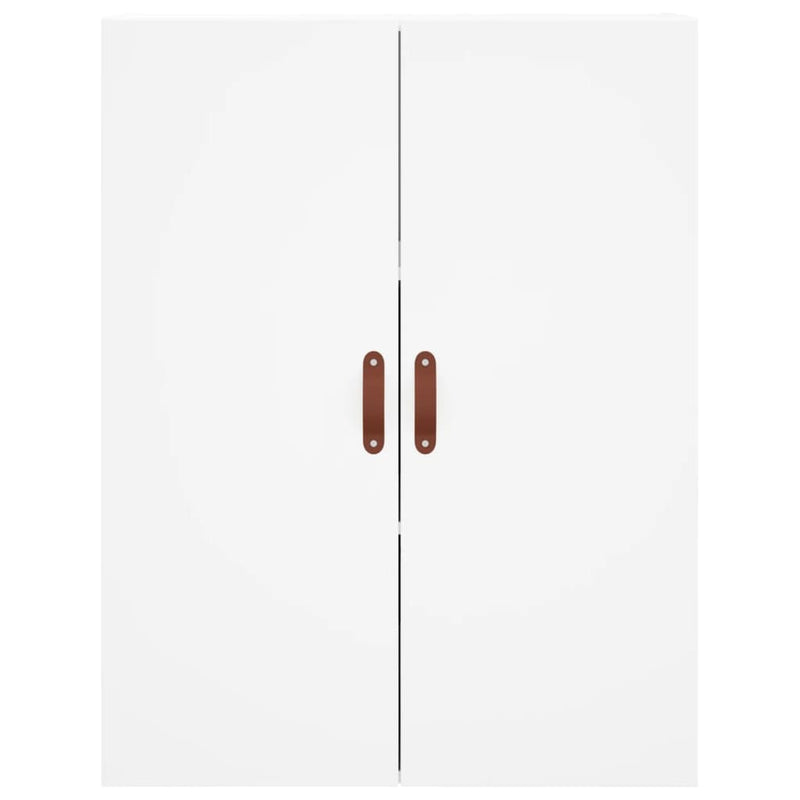 vidaXL fehér szerelt fa magasszekrény 69,5 x 34 x 180 cm