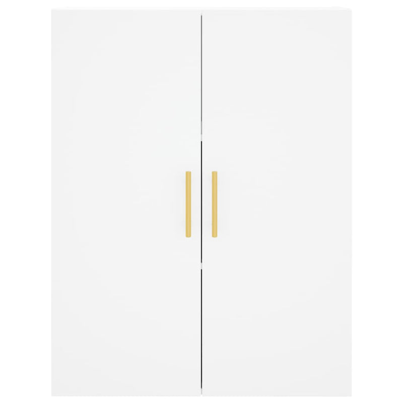 vidaXL fehér szerelt fa magasszekrény 69,5 x 34 x 180 cm