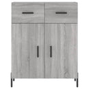 vidaXL szürke sonoma szerelt fa magasszekrény 69,5 x 34 x 180 cm