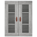 vidaXL szürke sonoma szerelt fa magasszekrény 69,5 x 34 x 180 cm