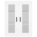 vidaXL fehér szerelt fa magasszekrény 69,5 x 34 x 180 cm