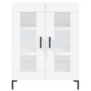 vidaXL fehér szerelt fa magasszekrény 69,5 x 34 x 180 cm