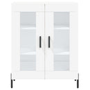 vidaXL fehér szerelt fa magasszekrény 69,5 x 34 x 180 cm