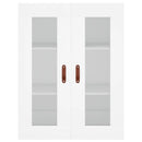 vidaXL fehér szerelt fa magasszekrény 69,5 x 34 x 180 cm