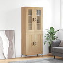 vidaXL sonoma tölgy szerelt fa magasszekrény 69,5 x 34 x 180 cm