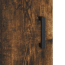 vidaXL füstös tölgy színű szerelt fa magasszekrény 69,5 x 34 x 180 cm