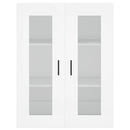 vidaXL fehér szerelt fa magasszekrény 69,5 x 34 x 180 cm