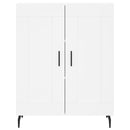 vidaXL fehér szerelt fa magasszekrény 69,5 x 34 x 180 cm