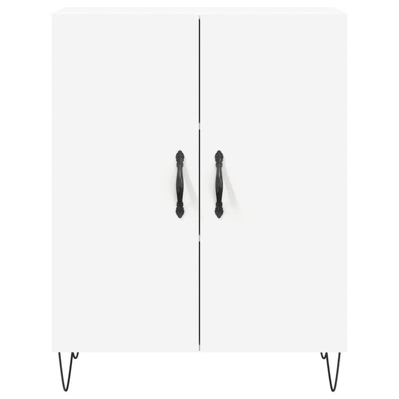 vidaXL fehér szerelt fa magasszekrény 69,5 x 34 x 180 cm