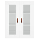 vidaXL fehér szerelt fa magasszekrény 69,5 x 34 x 180 cm